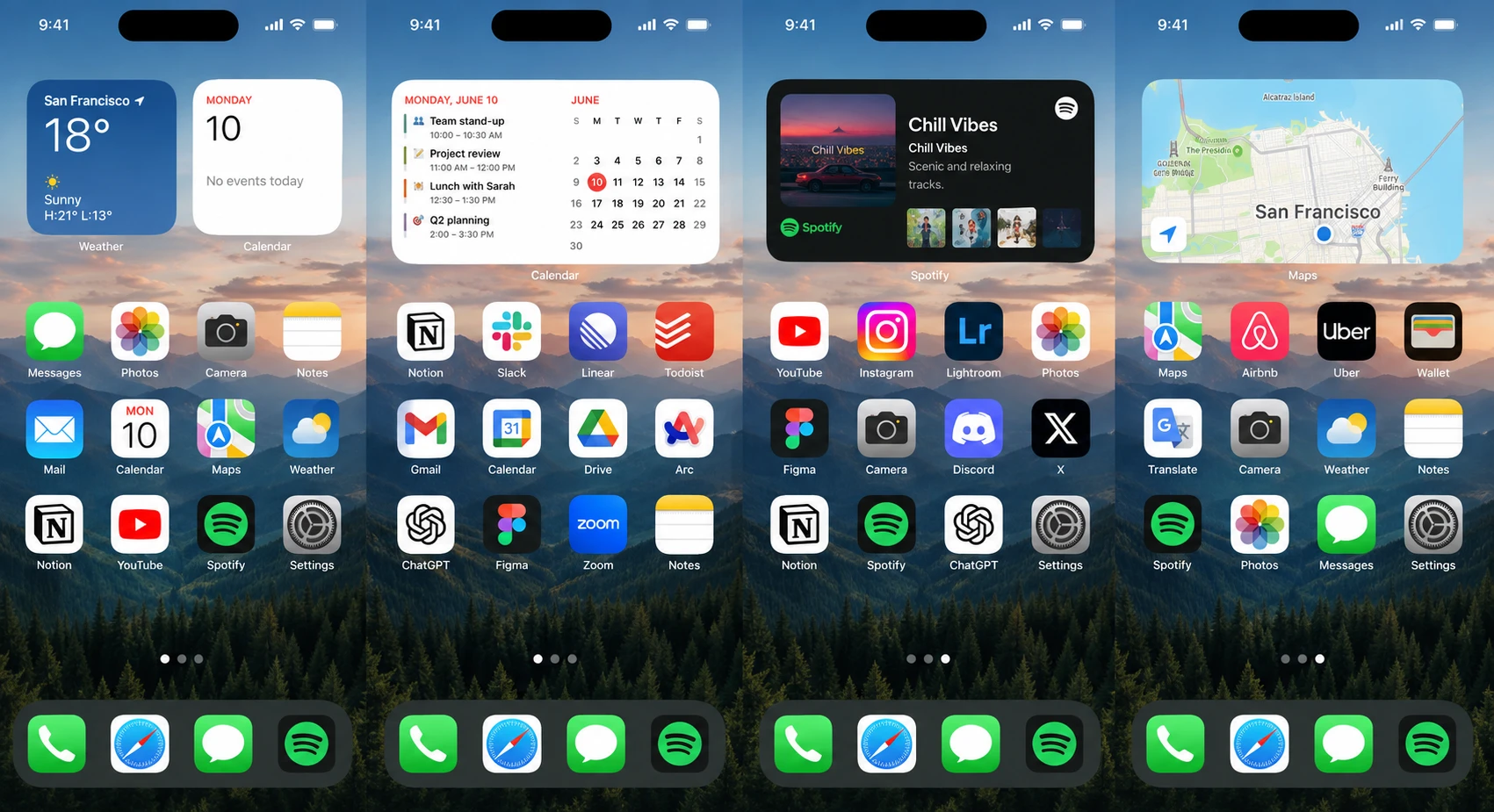 Home Home Screen